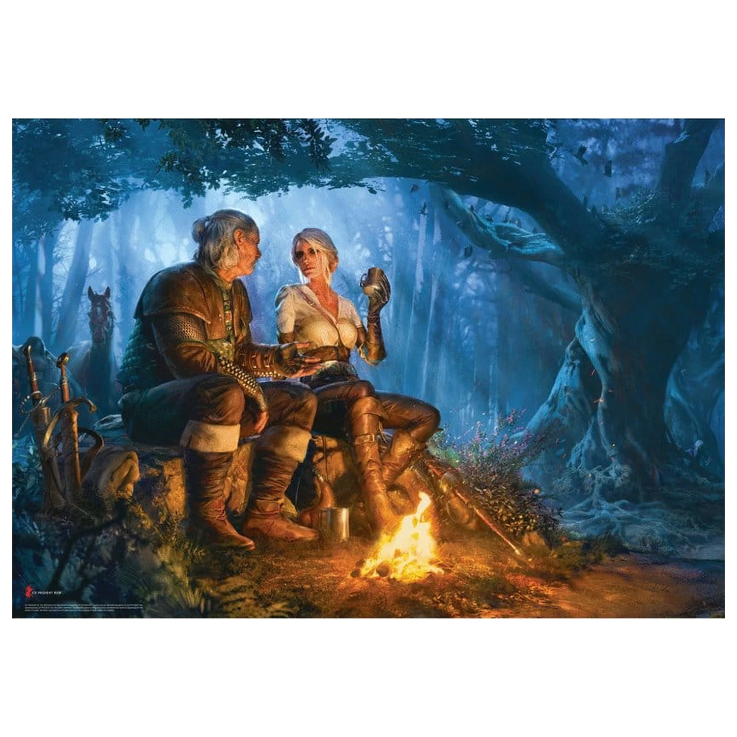 The Witcher Journey of Ciri puzzle (1000 darab) termékfotó