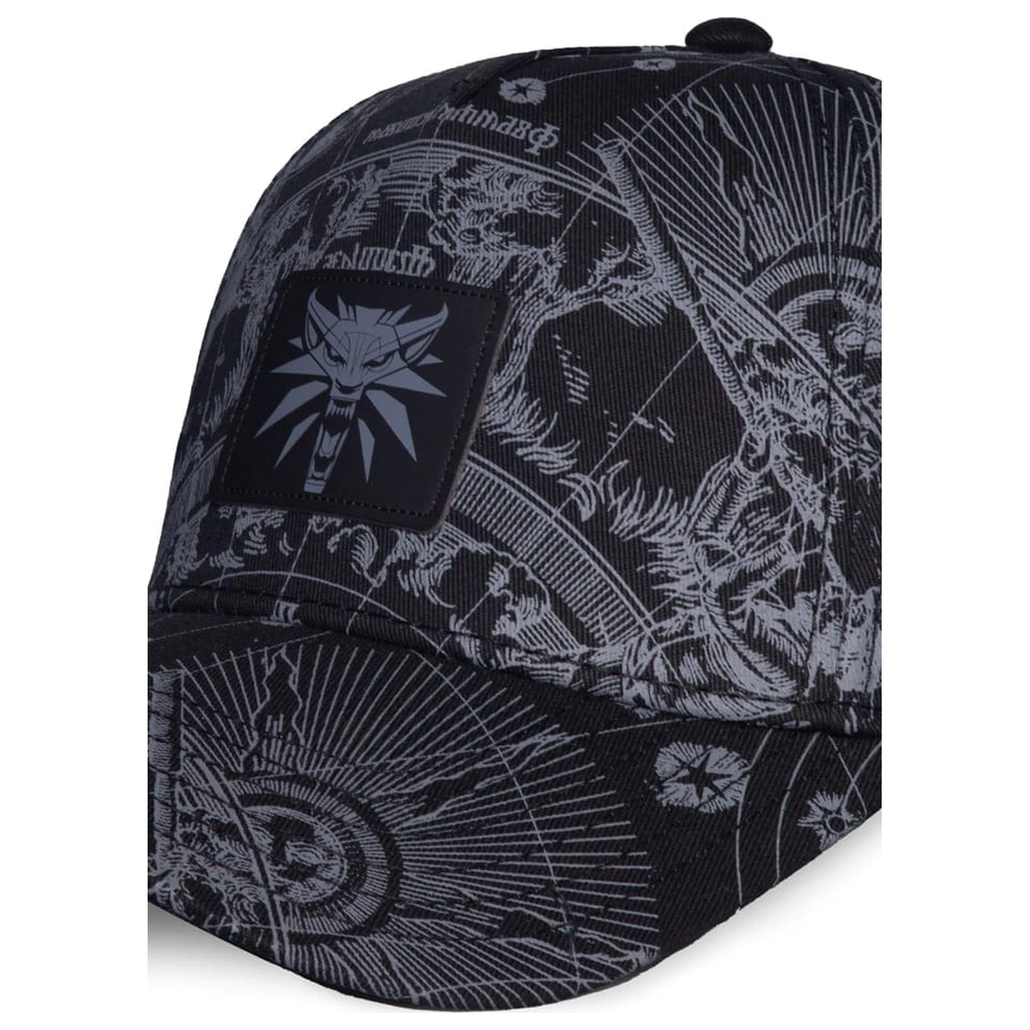 The Witcher Logo Black Baseball sapka termékfotó