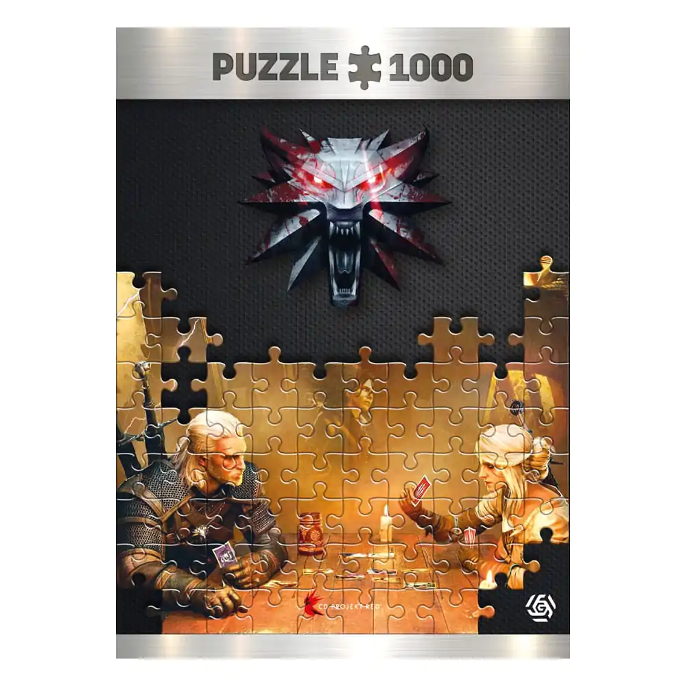 The Witcher Playing Gwent puzzle (1000 darab) termékfotó