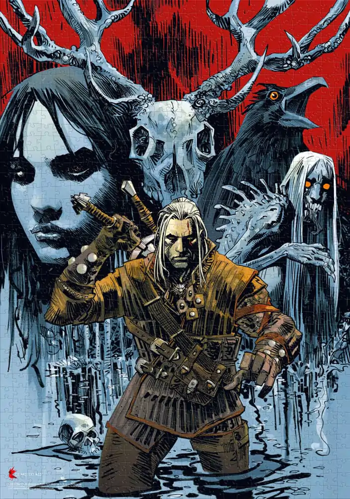 The Witcher puzzle House of Glass (1000 darab)  termékfotó