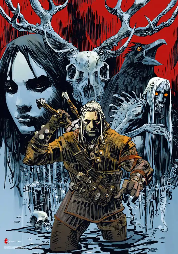 The Witcher puzzle House of Glass (1000 darab)  termékfotó