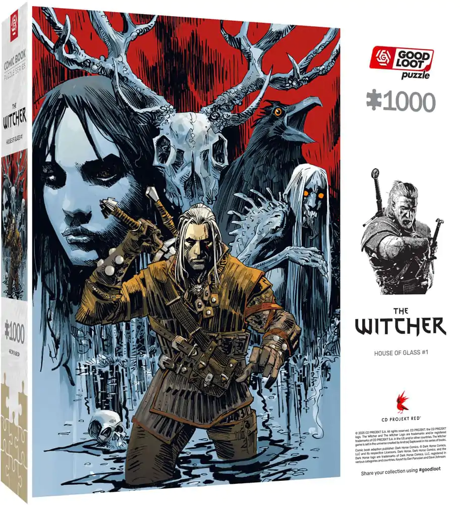 The Witcher puzzle House of Glass (1000 darab)  termékfotó