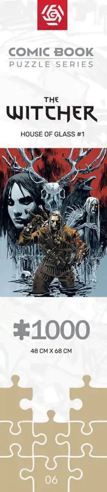 The Witcher puzzle House of Glass (1000 darab)  termékfotó