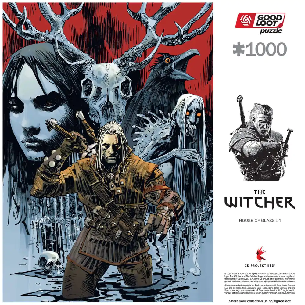 The Witcher puzzle House of Glass (1000 darab)  termékfotó