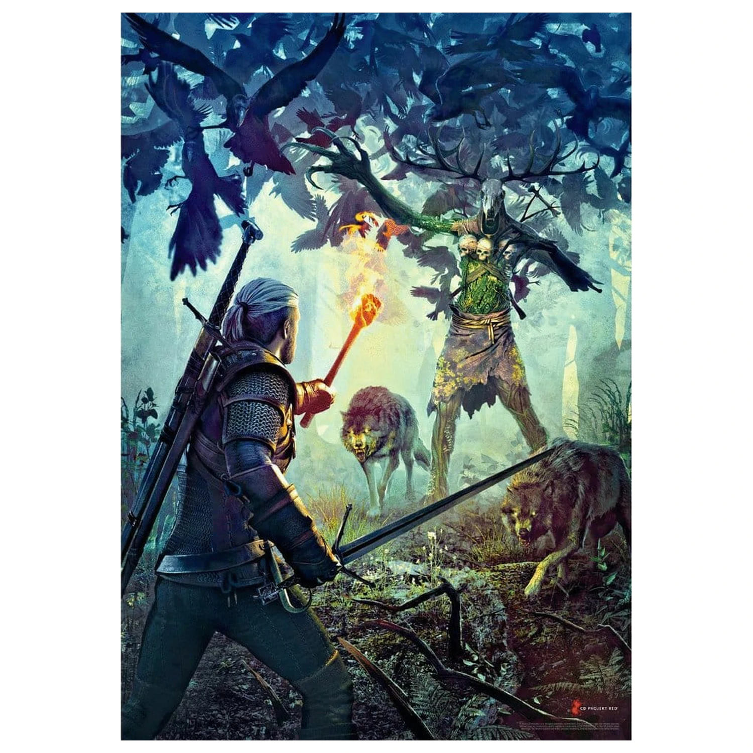 The Witcher puzzle Leshen (1000 darab) termékfotó