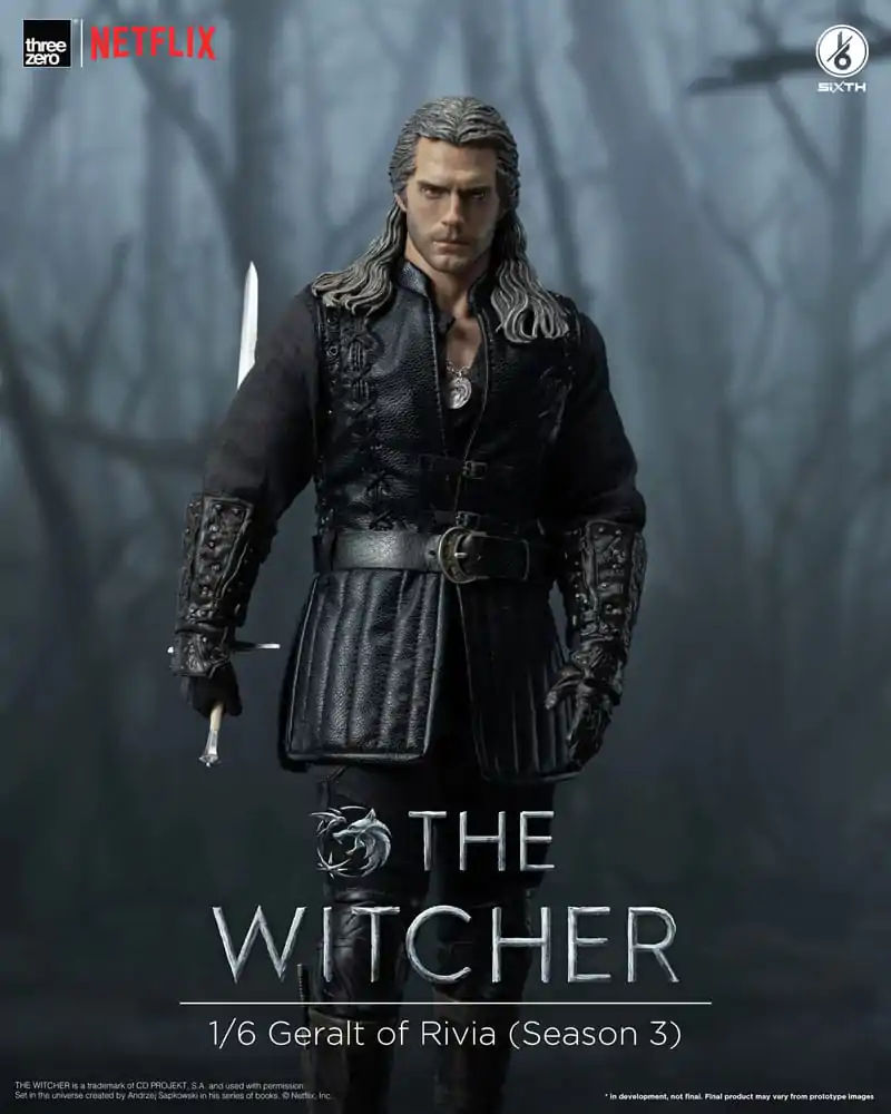 The Witcher Season 3 1/6 Geralt of Rivia akciófigura 31 cm termékfotó