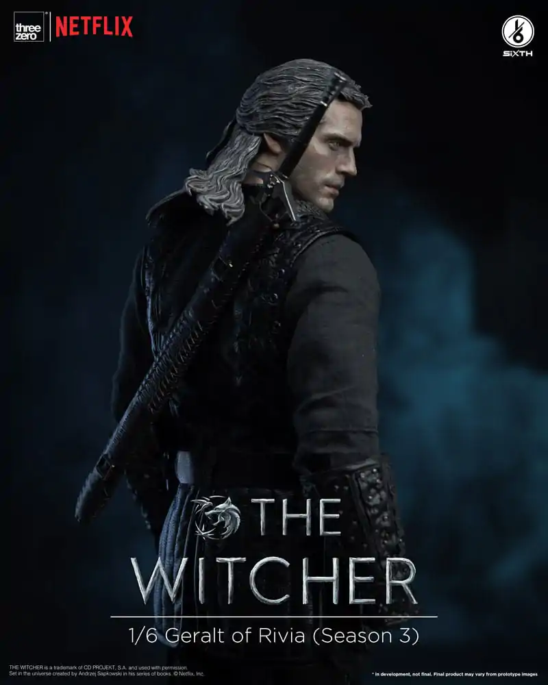 The Witcher Season 3 1/6 Geralt of Rivia akciófigura 31 cm termékfotó