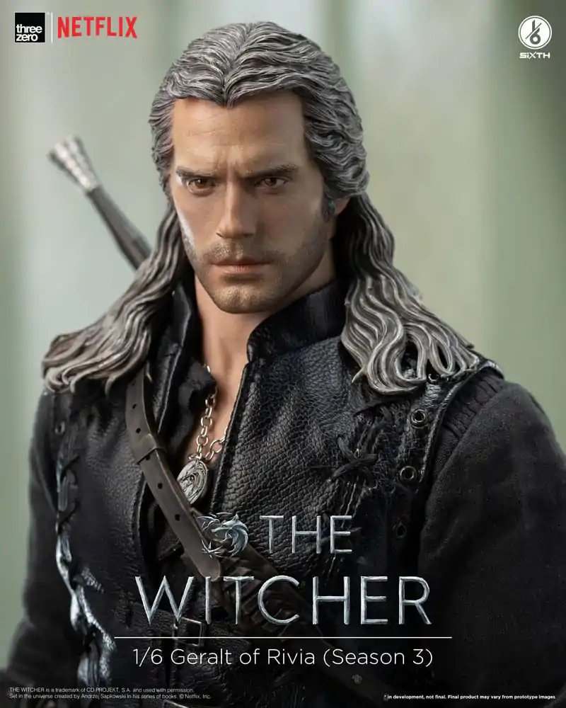 The Witcher Season 3 1/6 Geralt of Rivia akciófigura 31 cm termékfotó