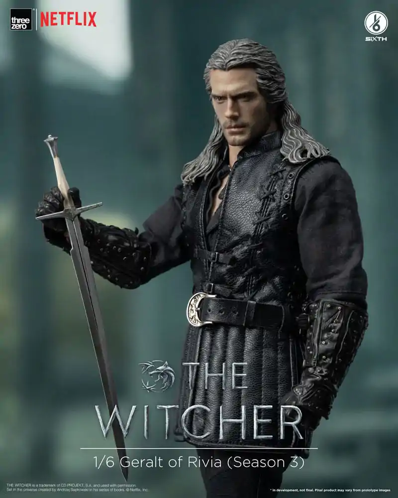 The Witcher Season 3 1/6 Geralt of Rivia akciófigura 31 cm termékfotó