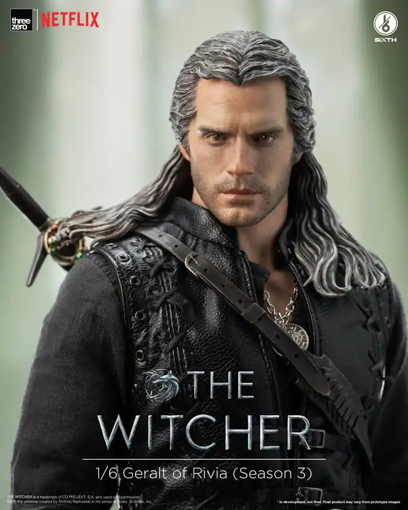 The Witcher Season 3 1/6 Geralt of Rivia akciófigura 31 cm termékfotó