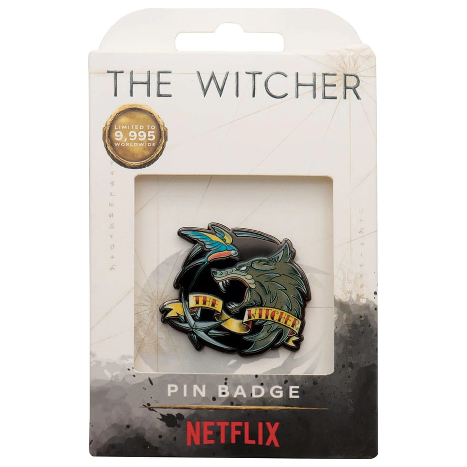 The Witcher Witcher Symbol kitűző Limitált kiadás termékfotó