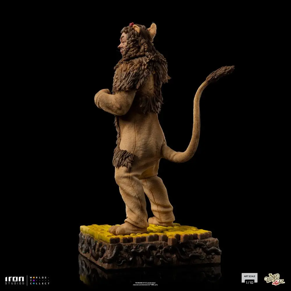 The Wizard of Oz Art Scale 1/10 Cowardly Lion szobor figura 20 cm termékfotó