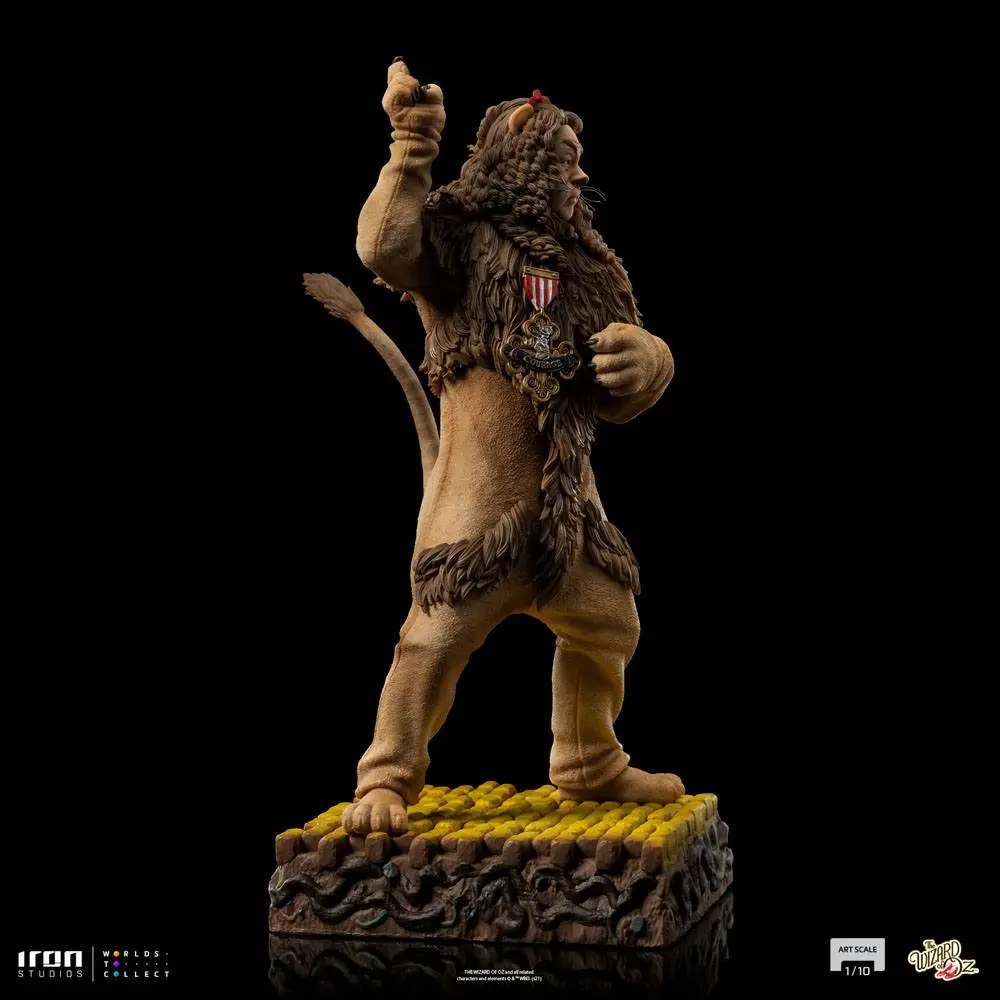 The Wizard of Oz Art Scale 1/10 Cowardly Lion szobor figura 20 cm termékfotó