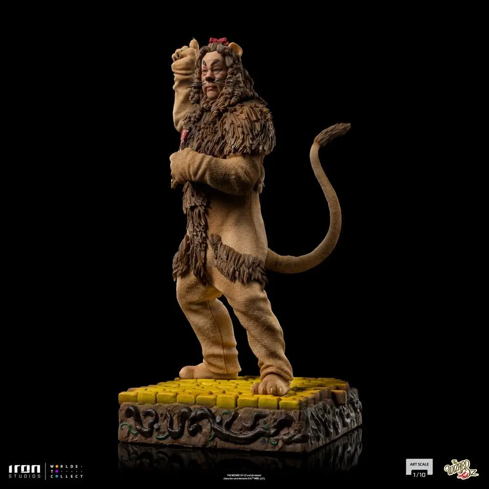The Wizard of Oz Art Scale 1/10 Cowardly Lion szobor figura 20 cm termékfotó
