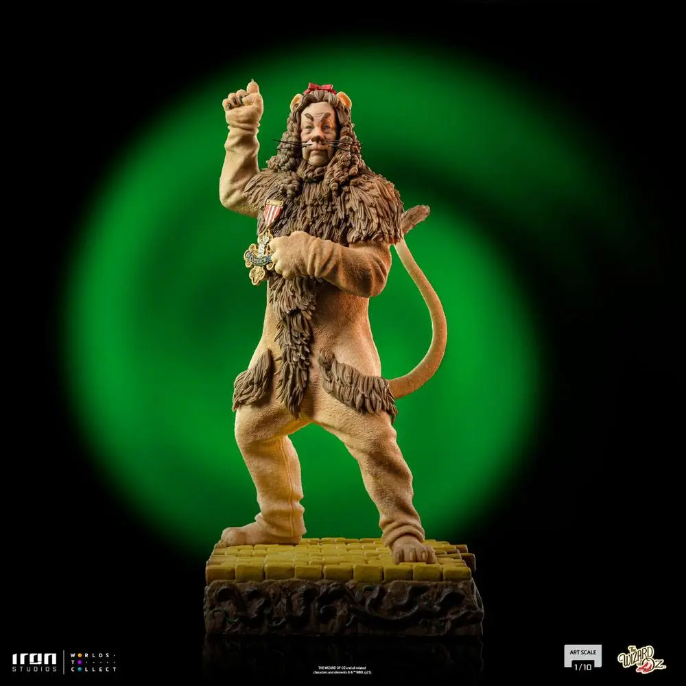 The Wizard of Oz Art Scale 1/10 Cowardly Lion szobor figura 20 cm termékfotó