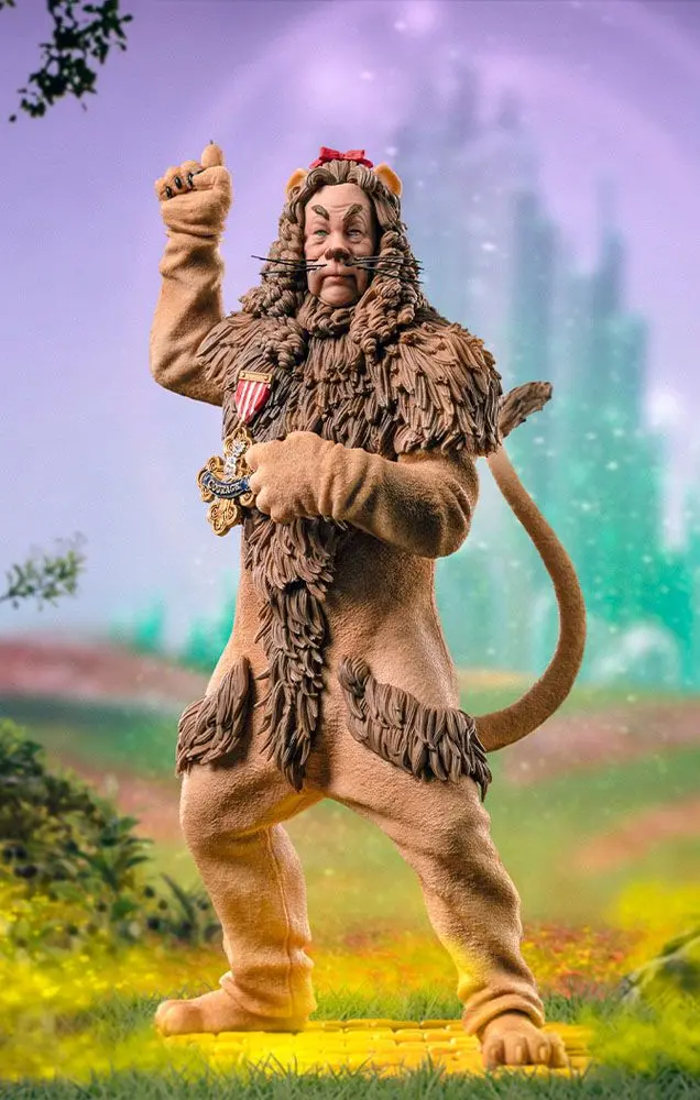 The Wizard of Oz Art Scale 1/10 Cowardly Lion szobor figura 20 cm termékfotó