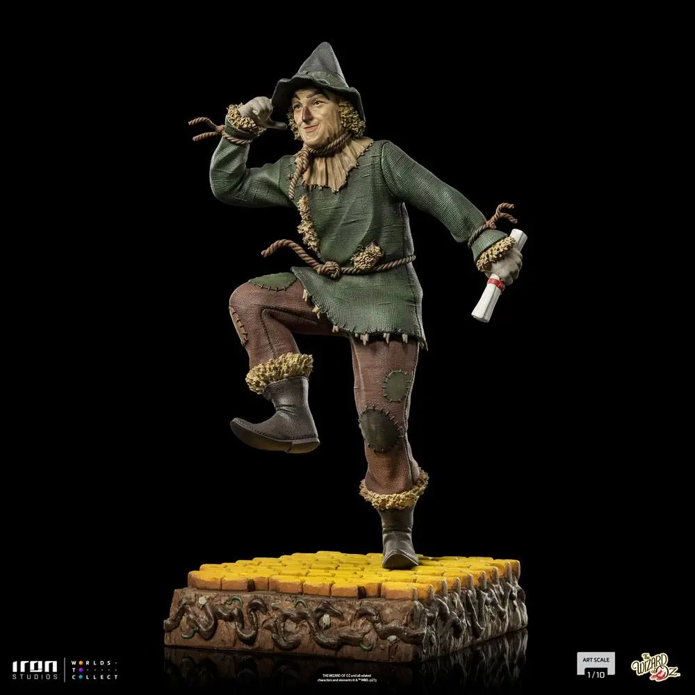 The Wizard of Oz Art Scale 1/10 Scarecrow szobor figura 21 cm termékfotó