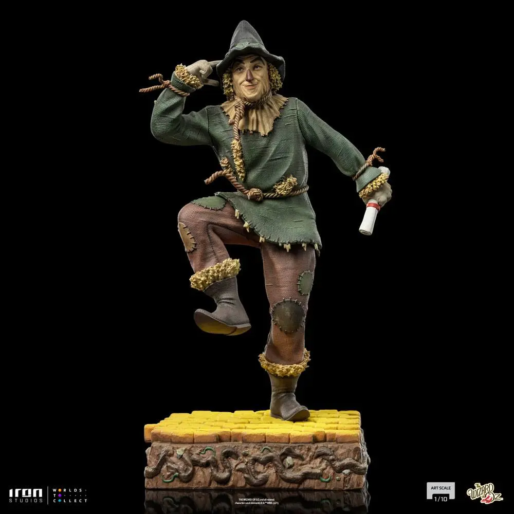 The Wizard of Oz Art Scale 1/10 Scarecrow szobor figura 21 cm termékfotó