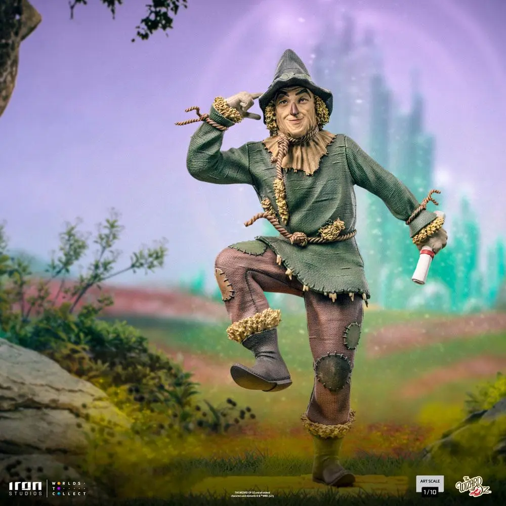 The Wizard of Oz Art Scale 1/10 Scarecrow szobor figura 21 cm termékfotó