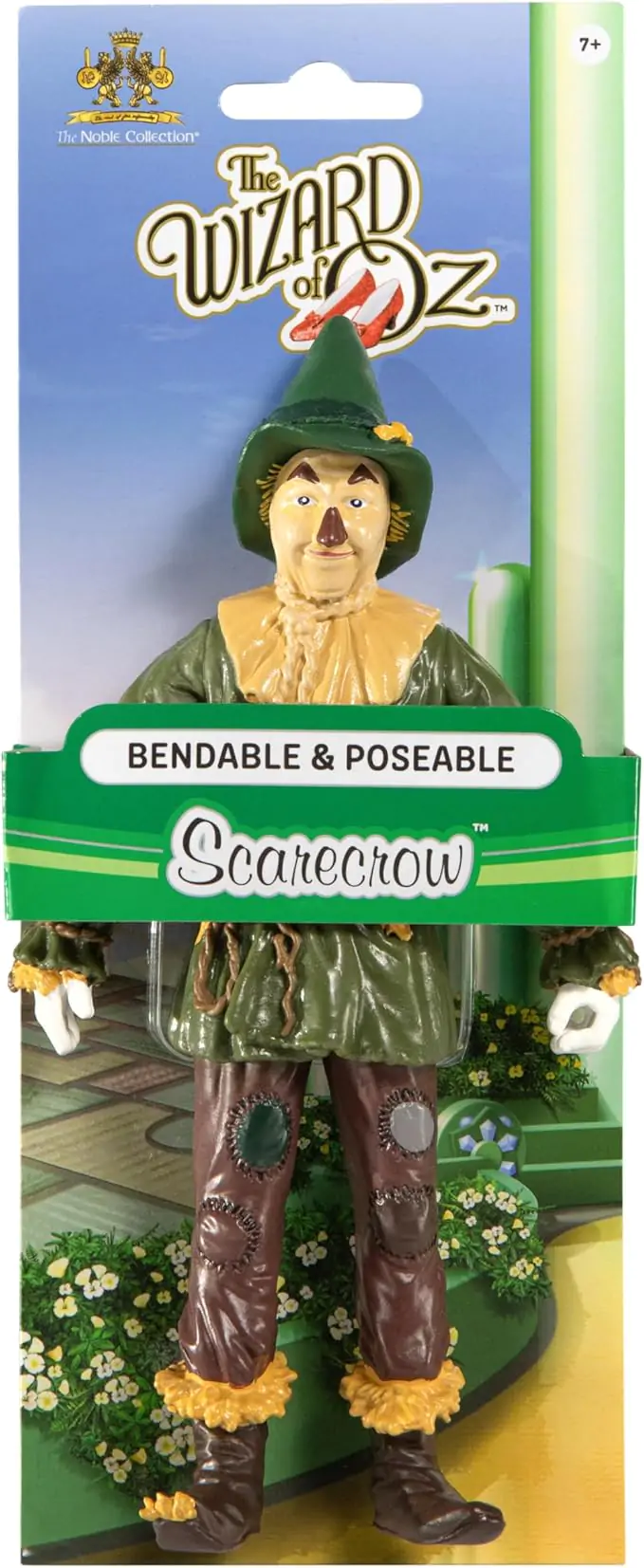 The Wizard of Oz Bendyfigs Scarecrow figura 19 cm termékfotó