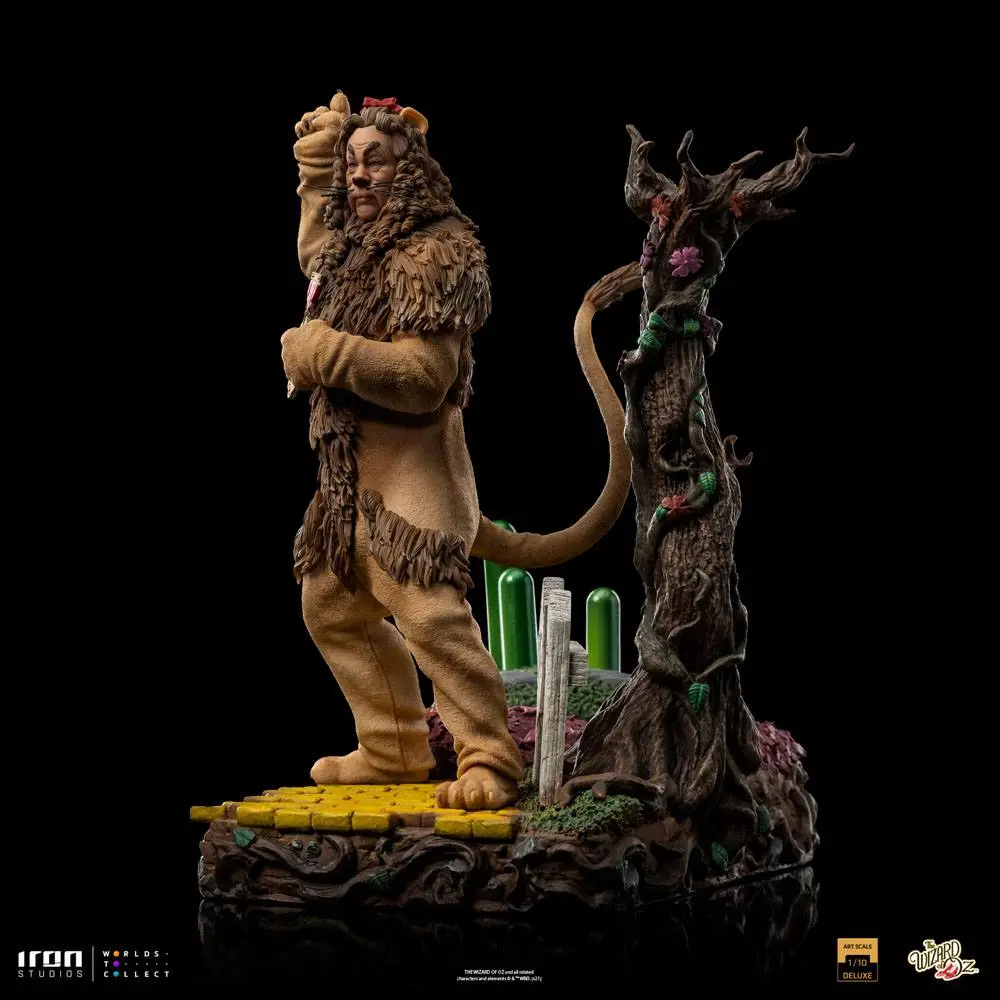 The Wizard of Oz Deluxe Art Scale 1/10 Cowardly Lion szobor figura 20 cm termékfotó