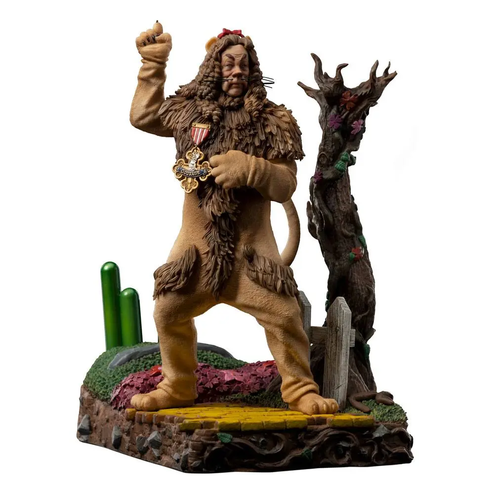 The Wizard of Oz Deluxe Art Scale 1/10 Cowardly Lion szobor figura 20 cm termékfotó