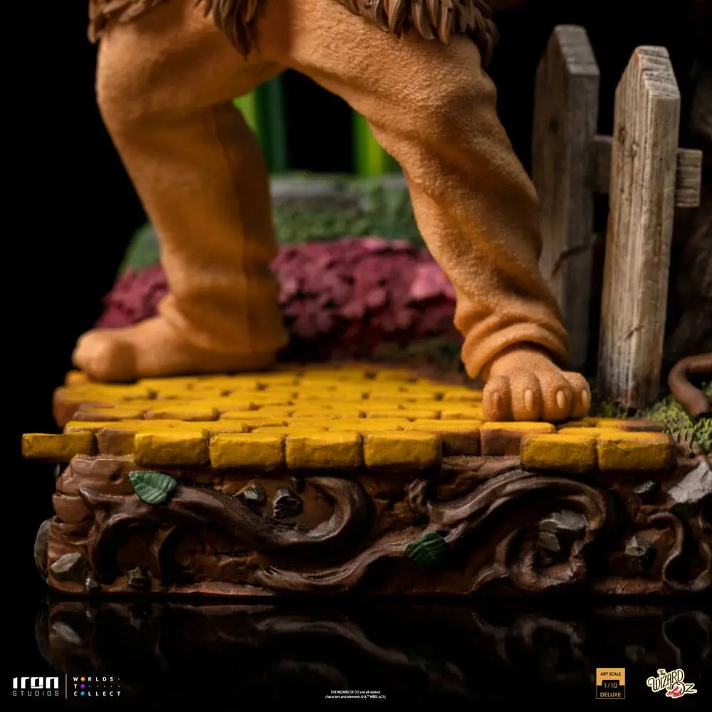 The Wizard of Oz Deluxe Art Scale 1/10 Cowardly Lion szobor figura 20 cm termékfotó