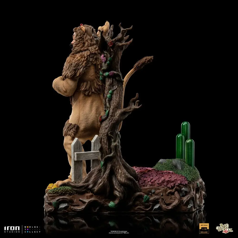 The Wizard of Oz Deluxe Art Scale 1/10 Cowardly Lion szobor figura 20 cm termékfotó