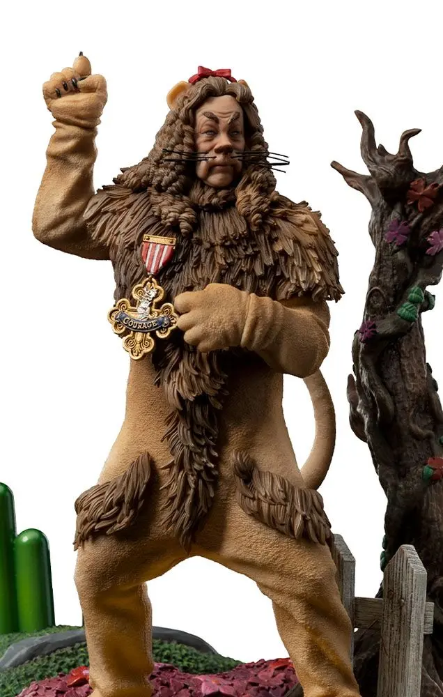 The Wizard of Oz Deluxe Art Scale 1/10 Cowardly Lion szobor figura 20 cm termékfotó