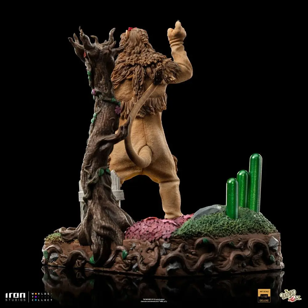 The Wizard of Oz Deluxe Art Scale 1/10 Cowardly Lion szobor figura 20 cm termékfotó