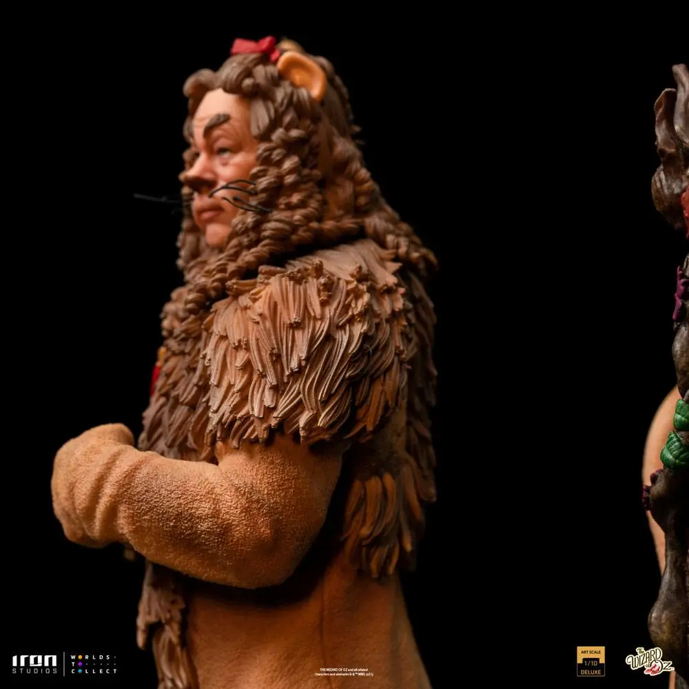 The Wizard of Oz Deluxe Art Scale 1/10 Cowardly Lion szobor figura 20 cm termékfotó