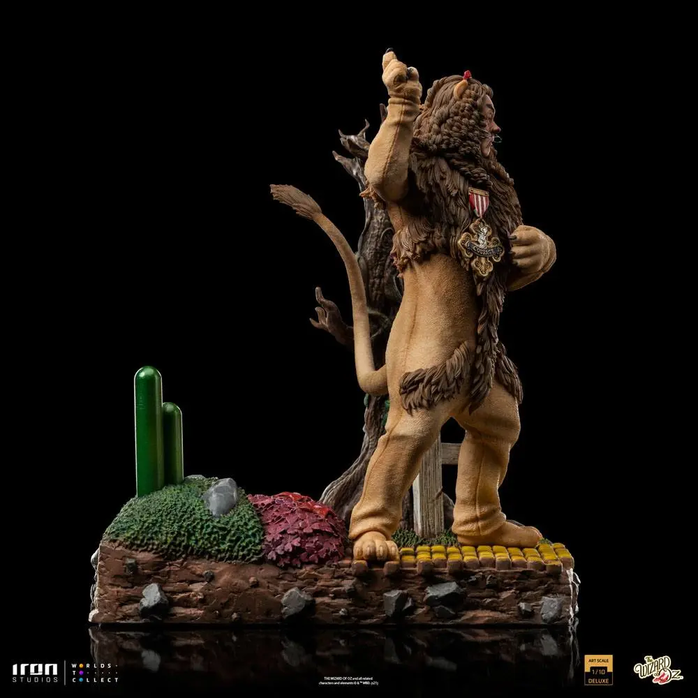 The Wizard of Oz Deluxe Art Scale 1/10 Cowardly Lion szobor figura 20 cm termékfotó