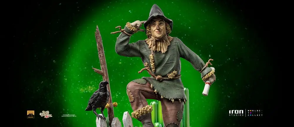 The Wizard of Oz Deluxe Art Scale 1/10 Scarecrow szobor figura 21 cm termékfotó