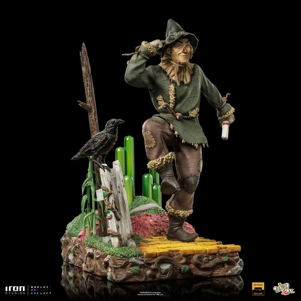 The Wizard of Oz Deluxe Art Scale 1/10 Scarecrow szobor figura 21 cm termékfotó