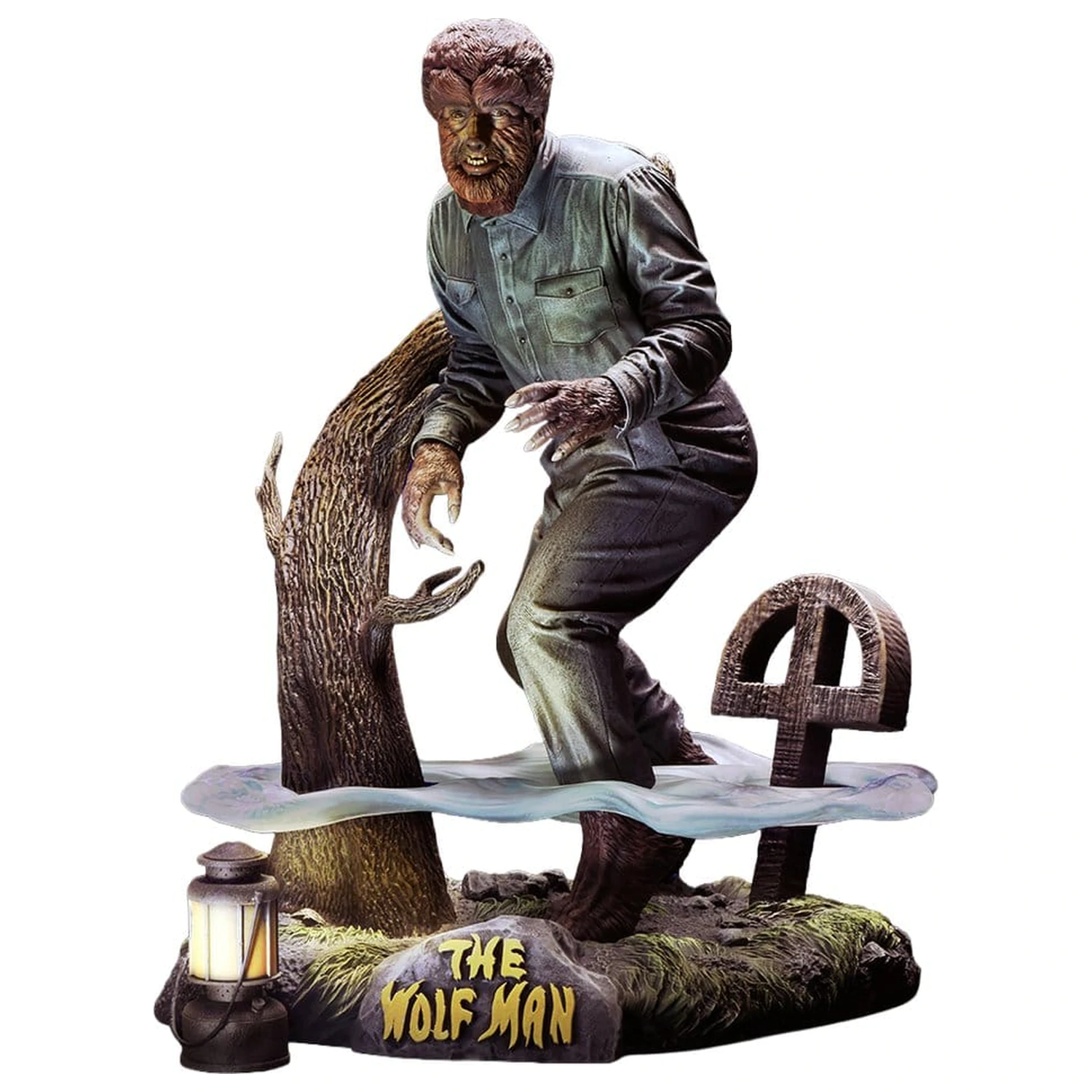The Wolf Man Műanyag modell készlet 1/8 Lon Chaney Jr. as Wolf Man 22 cm (Reproduction) termékfotó