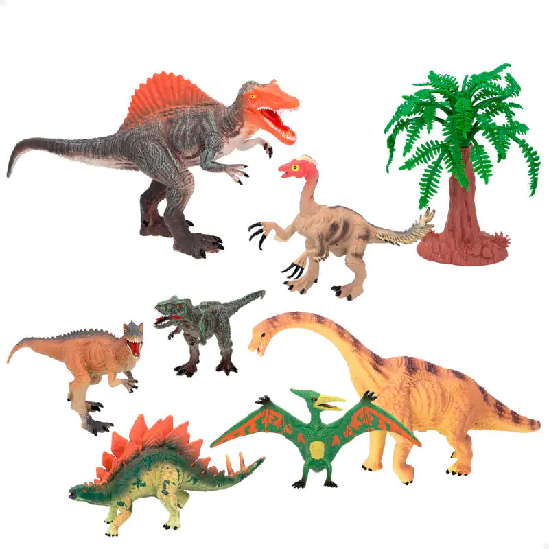 The World Dinosaurs 8db-os figura csomag termékfotó