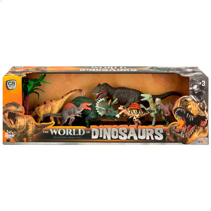 The World Dinosaurs 8db-os figura csomag termékfotó