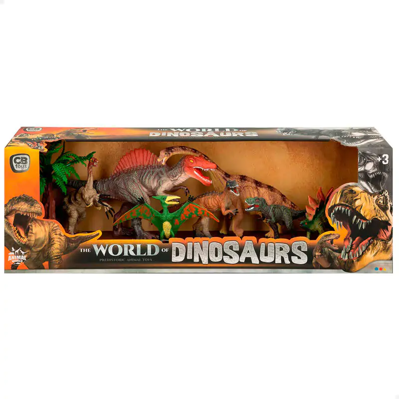 The World Dinosaurs 8db-os figura csomag termékfotó