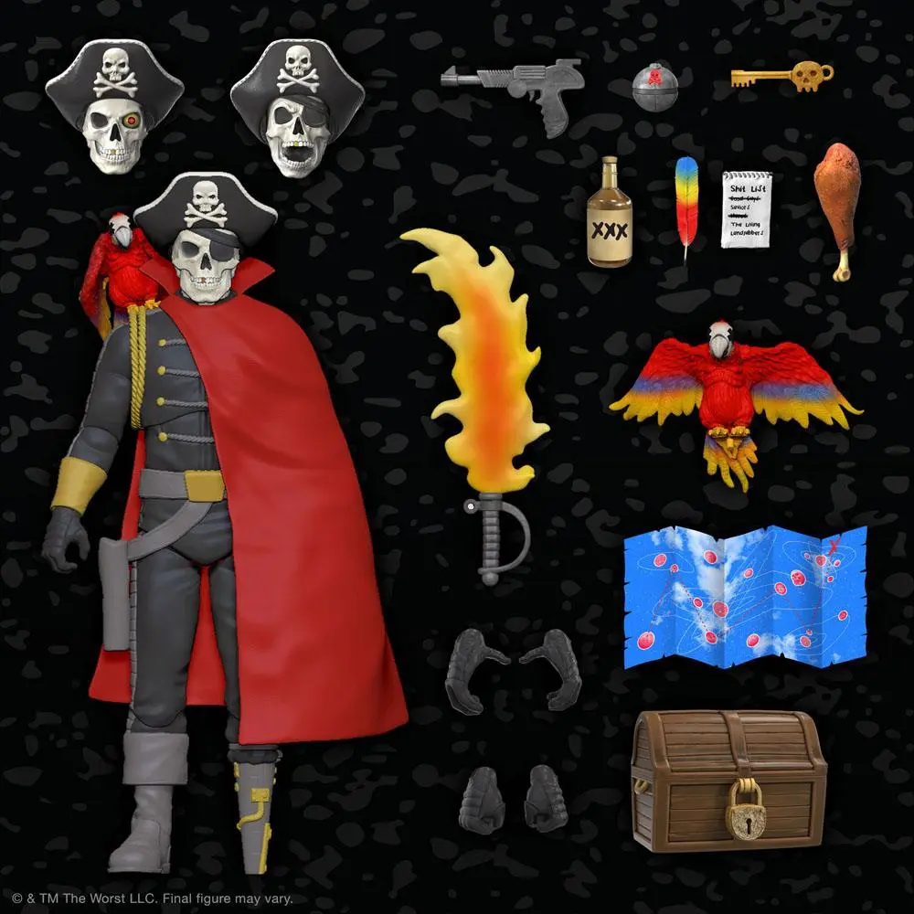 The Worst Ultimates Captain Deadstar akciófigura 18 cm termékfotó