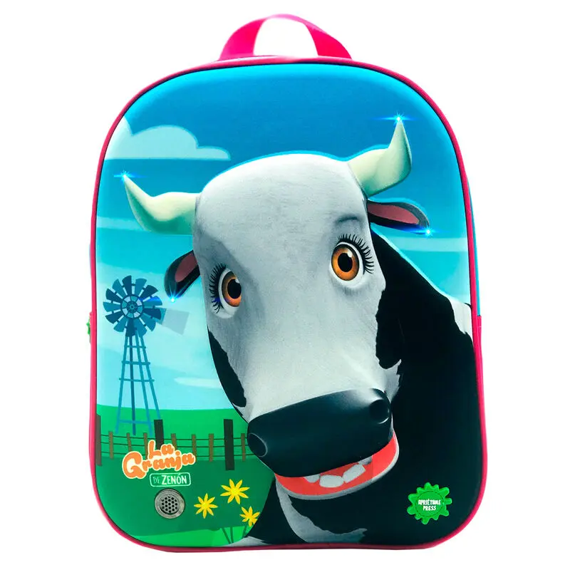 The Zenon Farm Lola Cow 3D táska hátizsák hanggal és fénnyel 32cm termékfotó