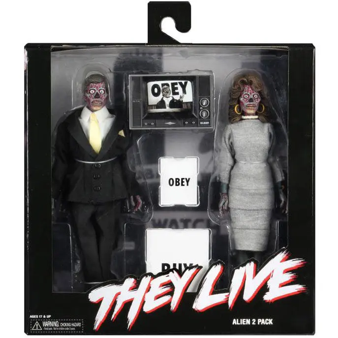 They Live Retro Aliens akciófigura csomag 20 cm termékfotó