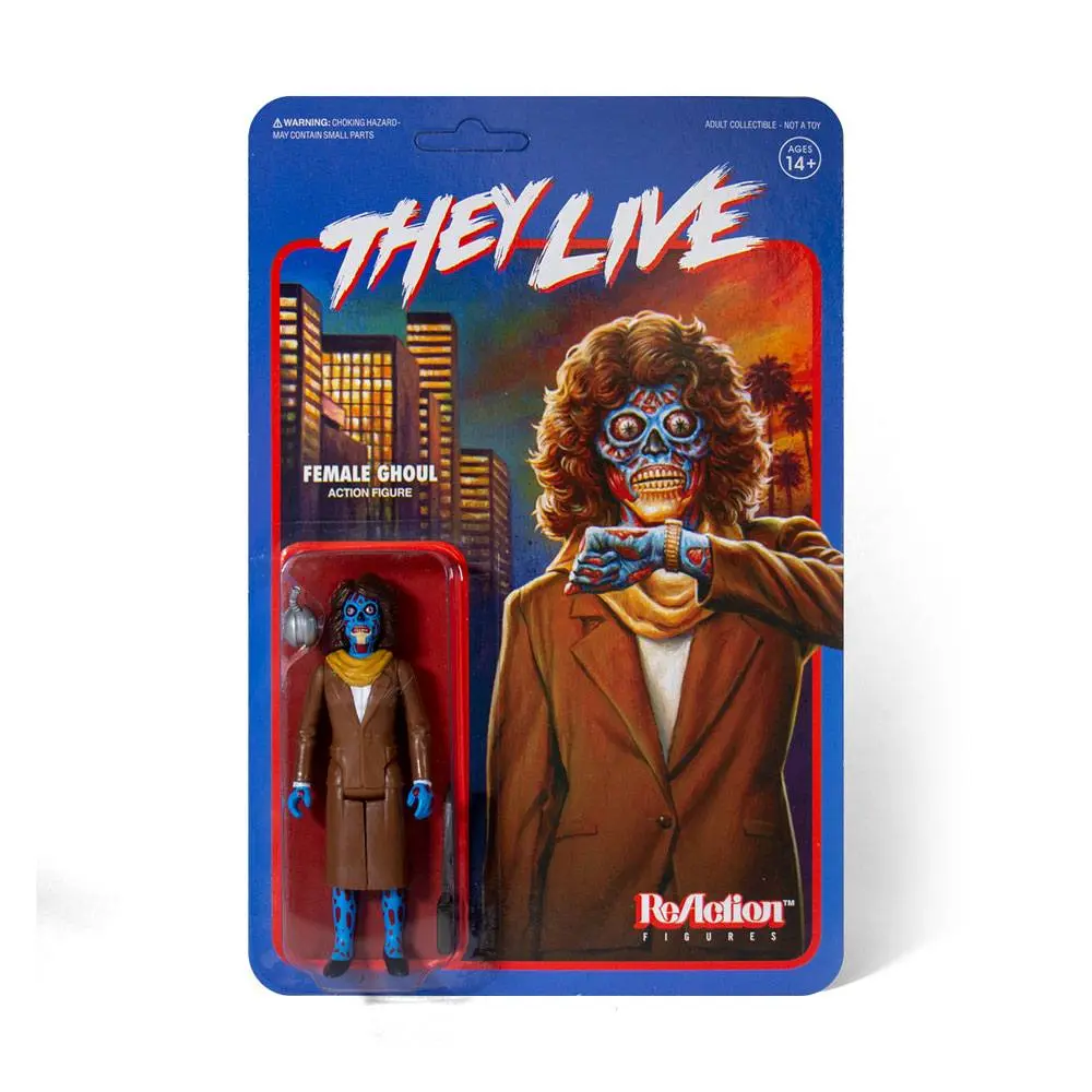 They Live ReAction Female Ghoul akciófigura 10 cm termékfotó