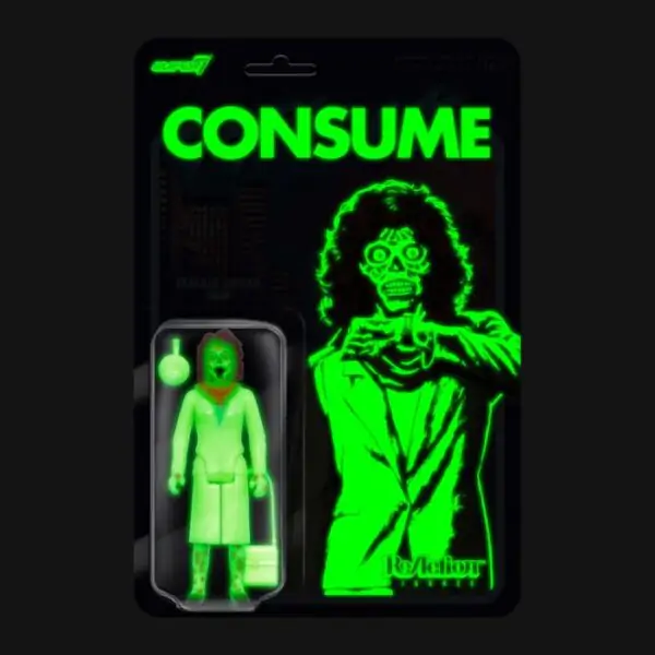 They Live ReAction Wave 02 Female Ghoul (Glow) akciófigura 10 cm termékfotó