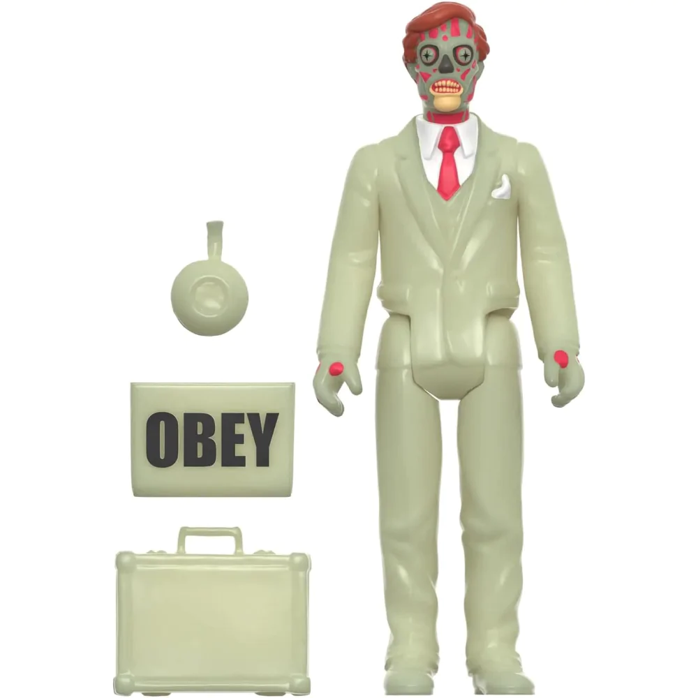 They Live ReAction Wave 02 Male Ghoul (Glow) akciófigura 10 cm termékfotó