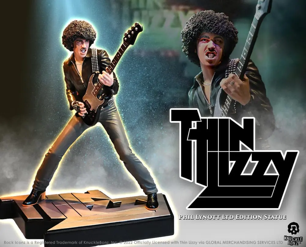 Thin Lizzy Rock Iconz Phil Lynott szobor figura 20 cm termékfotó