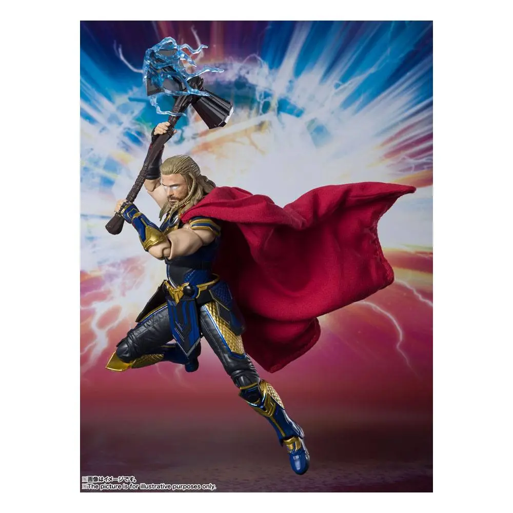 Thor: Love &amp; Thunder S.H. Figuarts Thor akciófigura 16 cm termékfotó