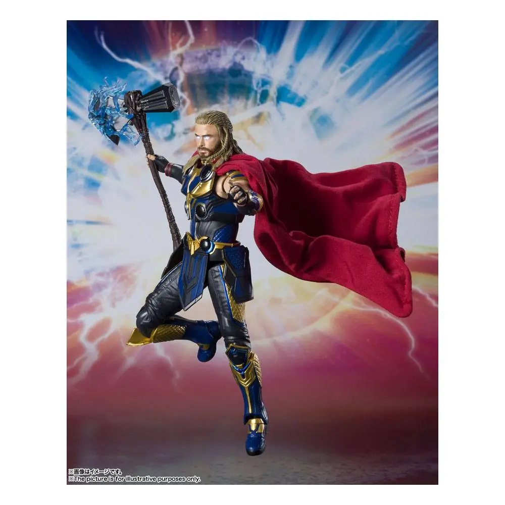 Thor: Love &amp; Thunder S.H. Figuarts Thor akciófigura 16 cm termékfotó