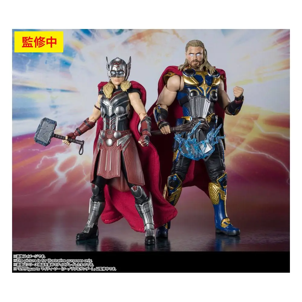 Thor: Love &amp; Thunder S.H. Figuarts Thor akciófigura 16 cm termékfotó