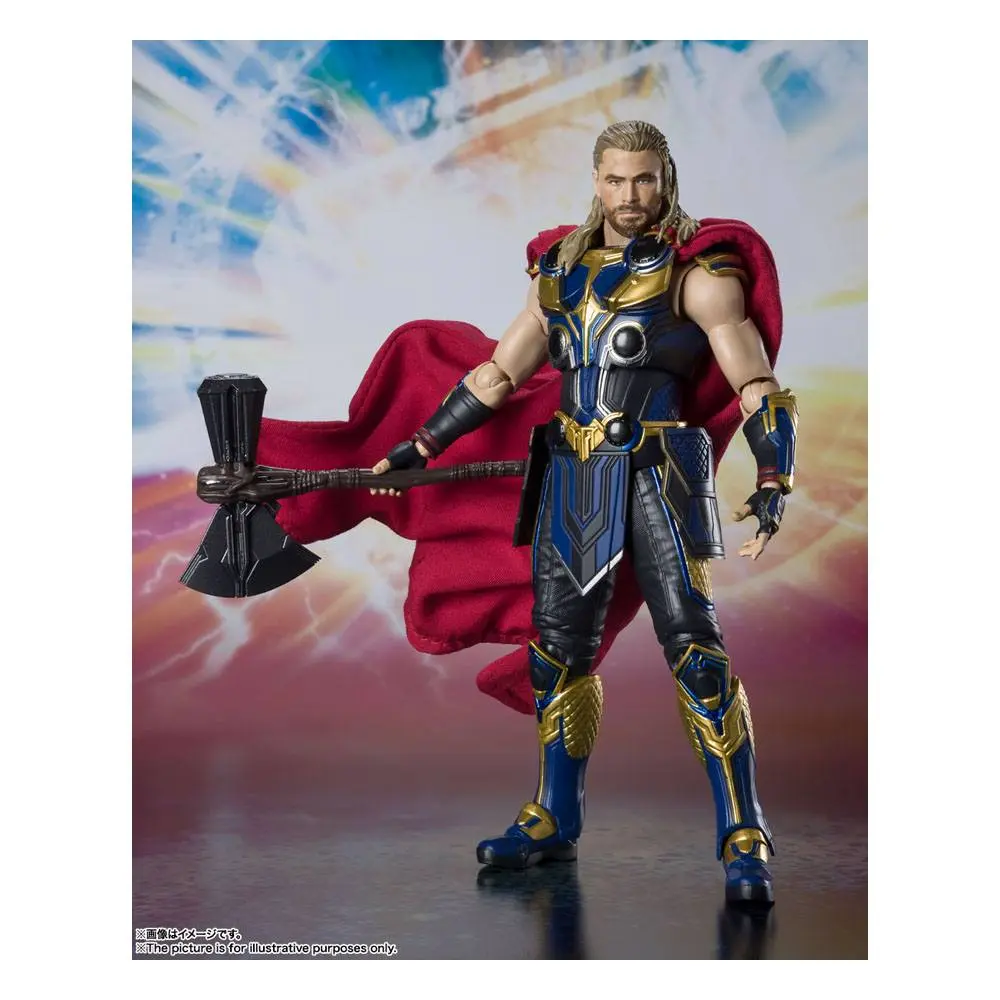 Thor: Love &amp; Thunder S.H. Figuarts Thor akciófigura 16 cm termékfotó