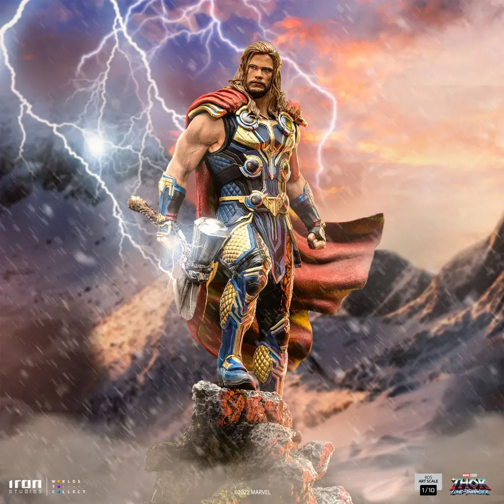 Thor: Love and Thunder BDS Art Scale 1/10 Thor szobor figura 26 cm termékfotó